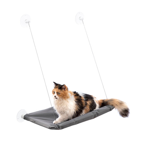 Hanging Cat Window Hammock – Space Saving Window Perch for Cats | Catlax InnovaGoods
